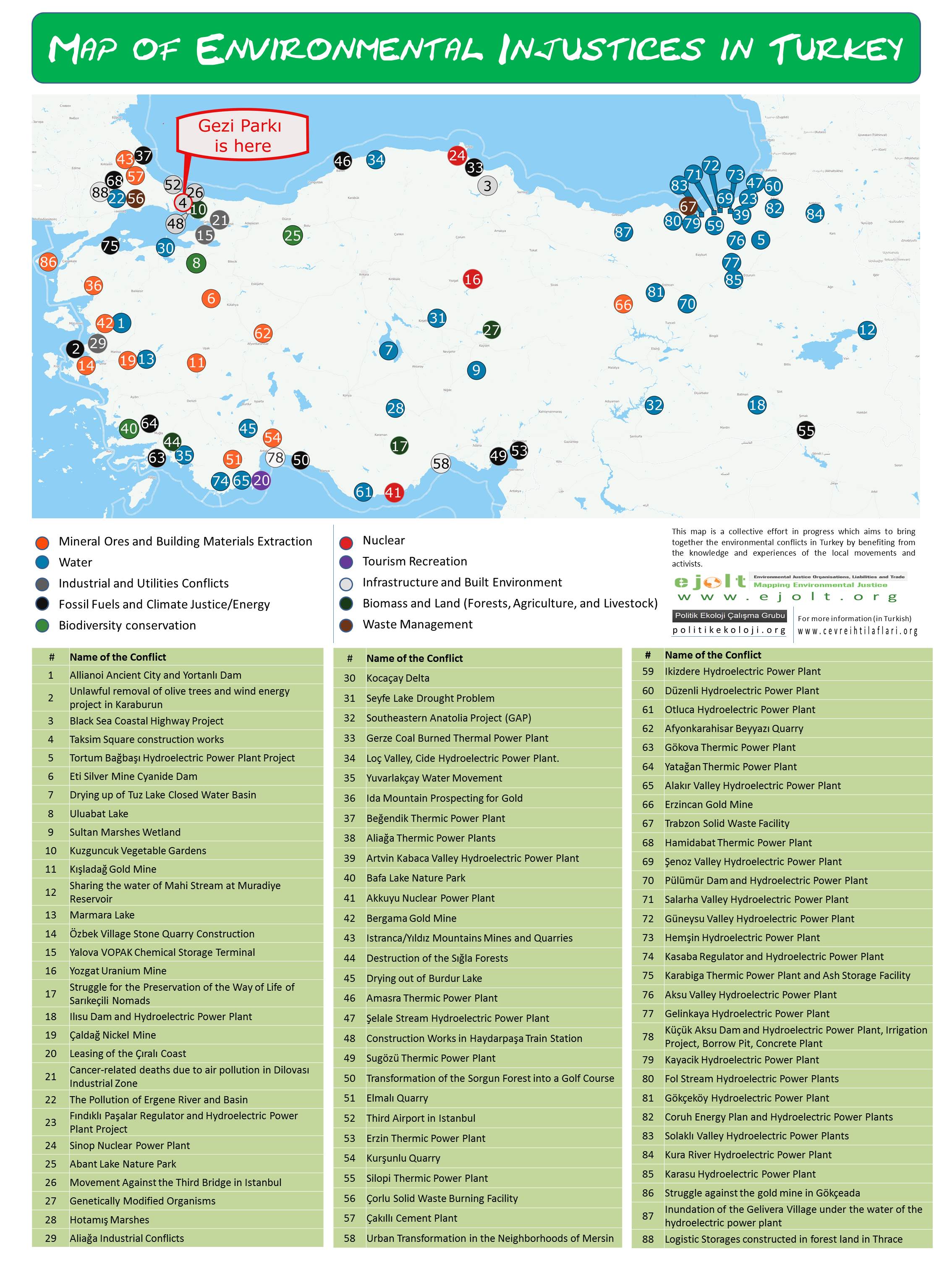 Map of Environmental Injustice