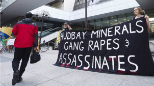 HudBay Minerals Protest 20120614